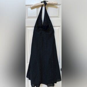 Maxi polka dress
